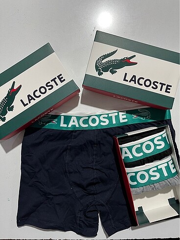 l Beden LACOSTE 3?LÜ İÇ CAMAŞIRI