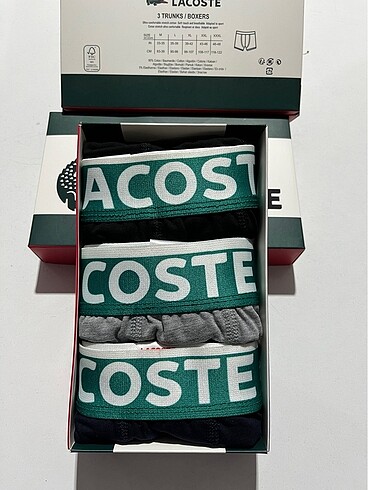 Lacoste LACOSTE 3?LÜ İÇ CAMAŞIRI