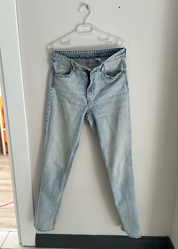 Mavi Rahat Kesim Denim Pantolon