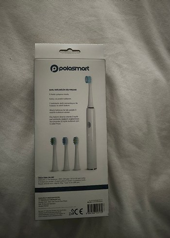 Diğer Polosmart Şarjlı Diş Fırçası 3 Başlıklı