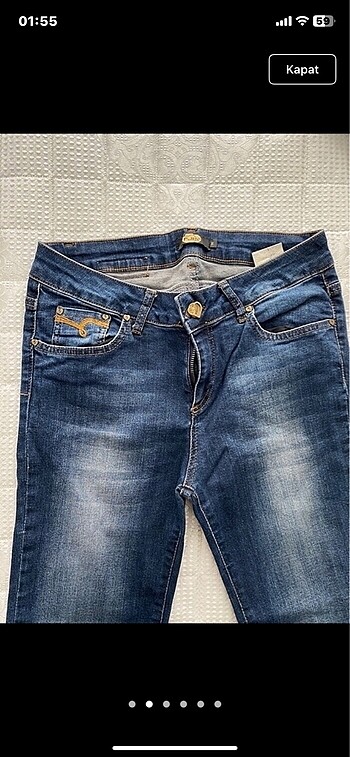 Pull and Bear İspanyol paça pantolon