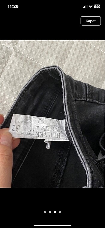 H&M Kot pantolon