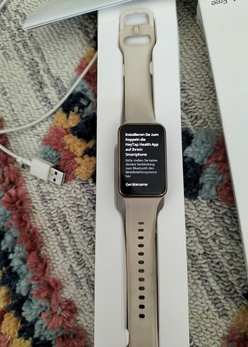 Beden oppo watch free Bej Renkli Akıllı Saat