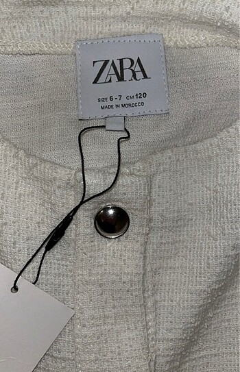 Zara Etiketli yeni ürün