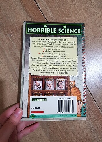  Horrible Science The Body Owners Handbook