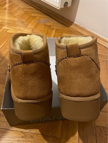 39 Beden kahverengi Renk Kahverengi platform taban yeni sezon UGG