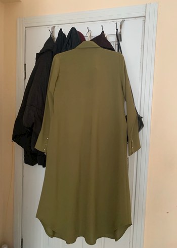 Zara uzun tessettüre uygun gömlek