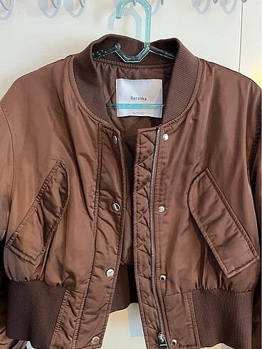 Bershka Kısa Bomber Ceket