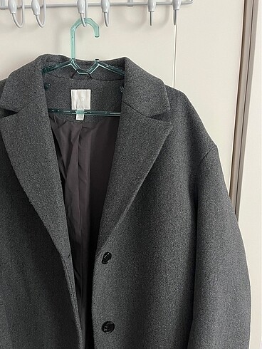 m Beden Oversize Kaşe Kaban