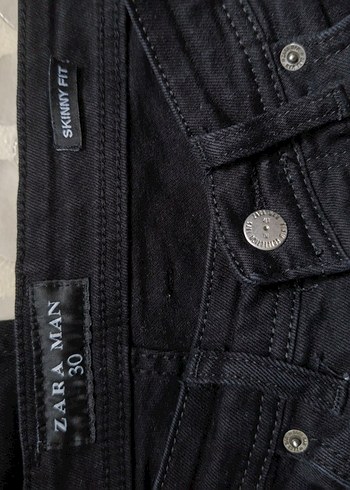 Zara Siyah Kot Pantolon - Görsel 3