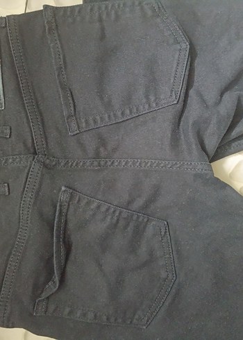 Zara Siyah Kot Pantolon - Görsel 2