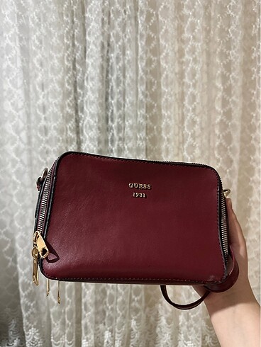 Bordo guess çanta