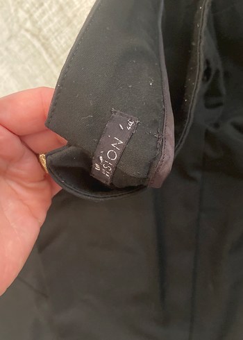 Siyah Kadın Ofis Kumaş Pantolon - Görsel 3