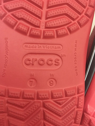 Crocs 39/40 kırmızı 
