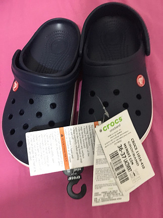 37 Beden Crocs 36/37 sıfır lacivert