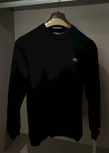 Lacoste Siyah Erkek Sweatshirt