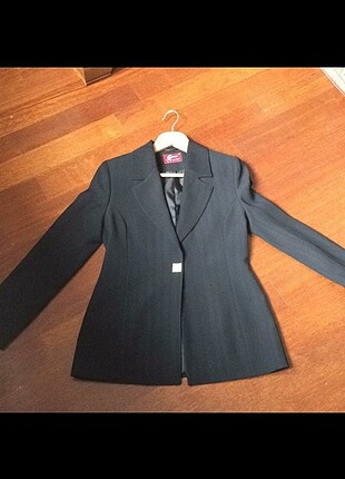 Siyah blazer ceket