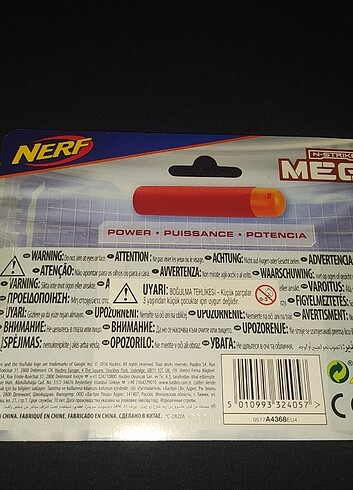  Beden Nerf mega mermi 