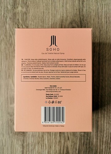 Jack London EDT Kadın Parfüm Kensington 50ml I Şekerli, Meyveli - Görsel 7