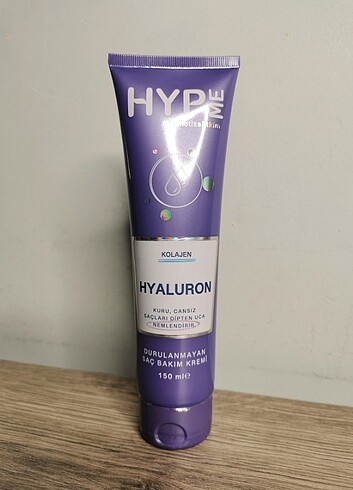 Hyp Me Nemlendirici Durulanmayan Saç Bakım Kremi 150 ml - Görsel 3