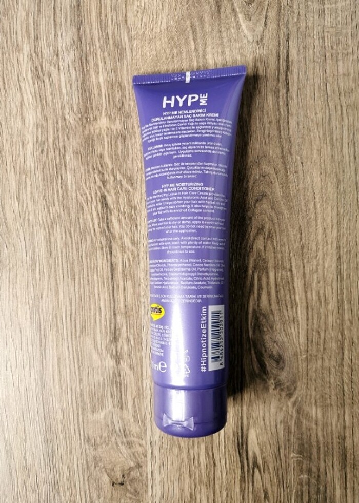 Hyp Me Nemlendirici Durulanmayan Saç Bakım Kremi 150 ml - Görsel 2