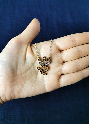 Rose-Gold Baykuş Kolye - Görsel 3