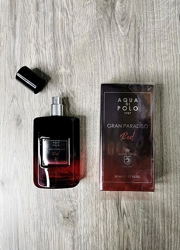Aqua di Polo 1987 Gran Paradiso Red EDP Erkek Parfüm 50 ml - Görsel 2