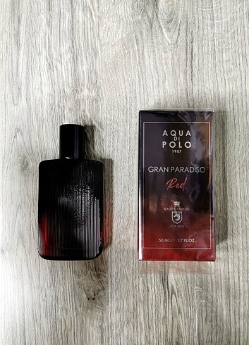 Aqua di Polo 1987 Gran Paradiso Red EDP Erkek Parfüm 50 ml - Görsel 3