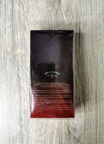 Aqua di Polo 1987 Gran Paradiso Red EDP Erkek Parfüm 50 ml - Görsel 10