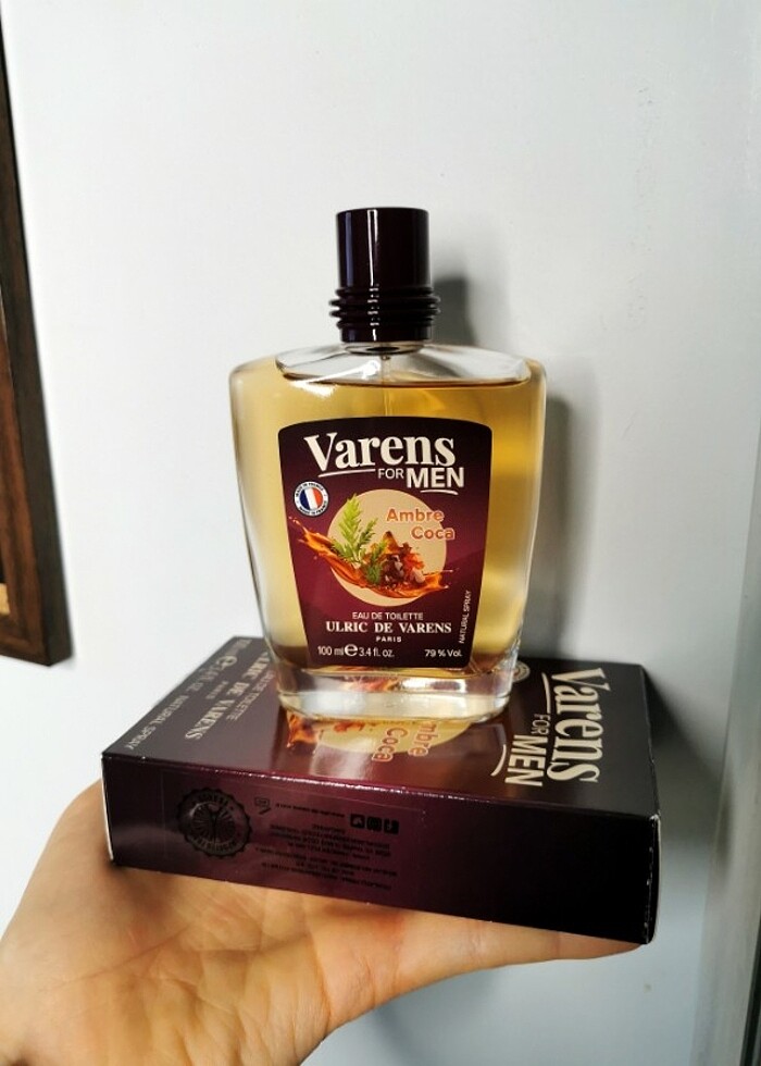 Ulric De Varens For Men Ambre Coca Edt 100 ml Erkek Parfüm - Görsel 4