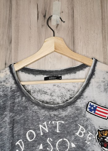 Gri New York T-shirt - Görsel 2