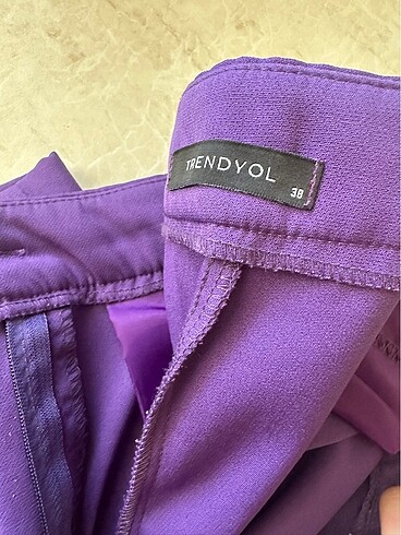 Trendyol & Milla Milla mor kumaş pantolon