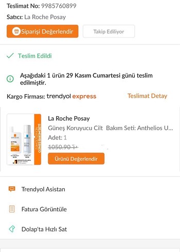 La Roche-Posay Anthelios UVMune 400 SPF 50+ Güneş Koruyucu - Görsel 3