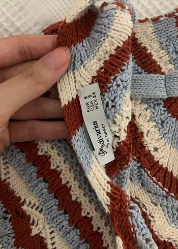 Stradivarius Çizgili Örgü Kadın body