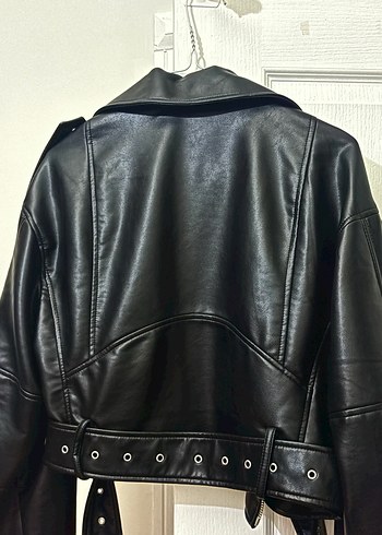Zara Viral Deri Ceket - Görsel 4