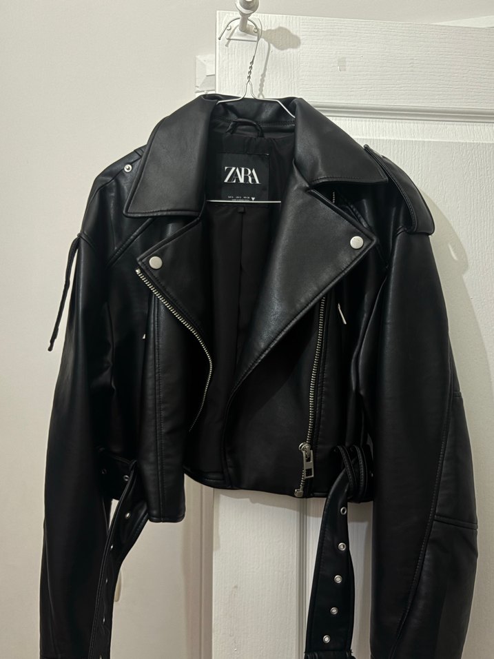Zara Viral Deri Ceket - Görsel 2