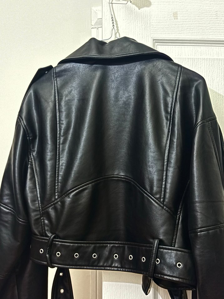 Zara Viral Deri Ceket - Görsel 4