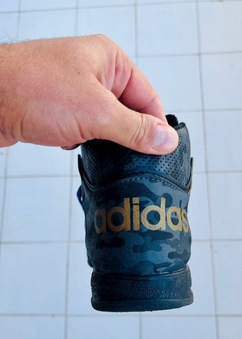 Adidas Marka Kamuflajlı Boğazlı Spor Ayakkabı - Görsel 3