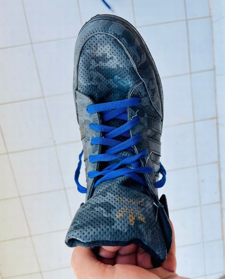 Adidas Marka Kamuflajlı Boğazlı Spor Ayakkabı - Görsel 2