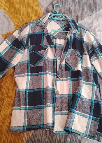 Bayan - Erkek Renkli Oduncu Gömleği - Görsel 3