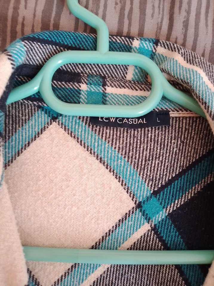 Bayan - Erkek Renkli Oduncu Gömleği - Görsel 2