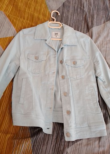 Açık Mavi Renk Kot Ceket - Görsel 2