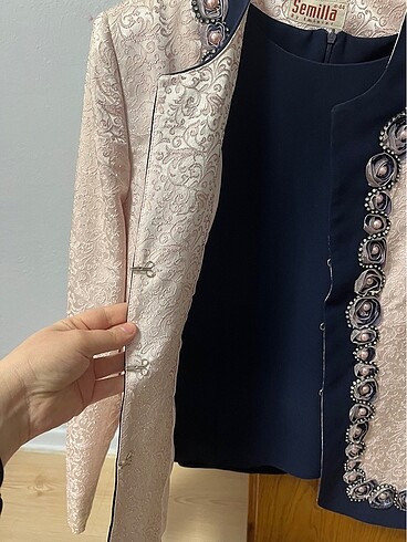 Tesettür abiye takım - Görsel 2