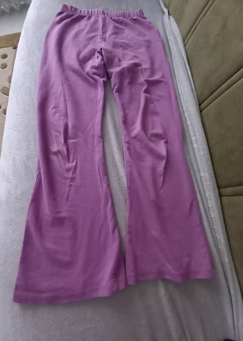 LC Waikiki Mor Fitilli Kız Pantolonu