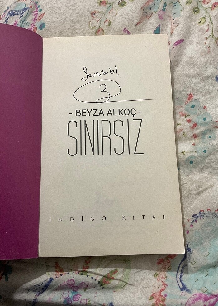 Sınırsız-Beyza Alkoç (İmzalı) - Görsel 2