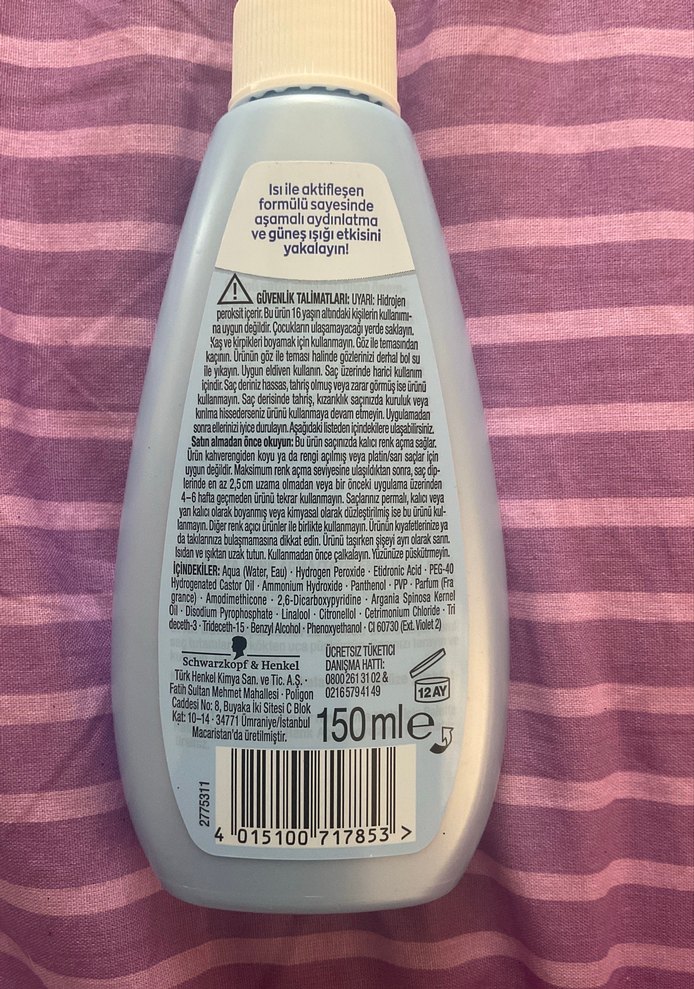 Palette Doğal Renkler Renk Açıcı Sprey - Görsel 2