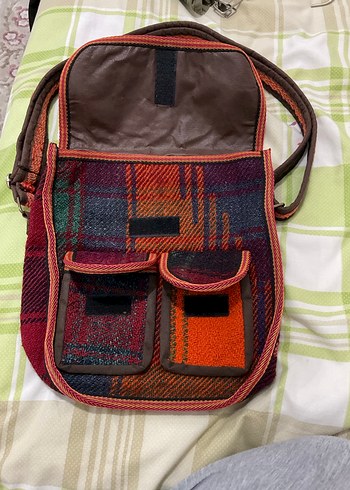 Vintage Bohem Çok Renkli Kadın Omuz Çantası - Görsel 3