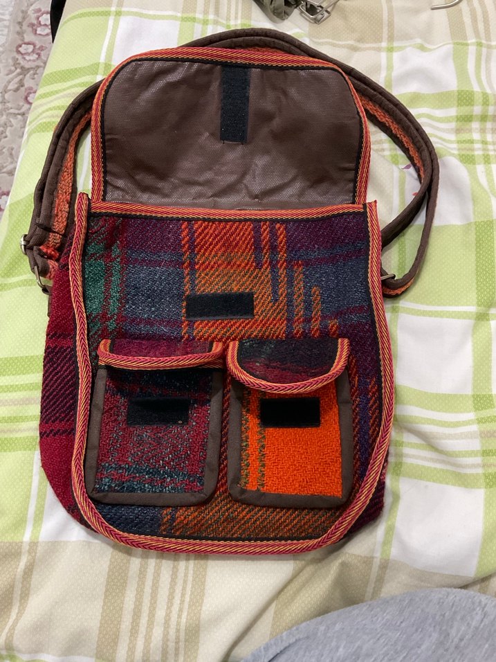 Vintage Bohem Çok Renkli Kadın Omuz Çantası - Görsel 3