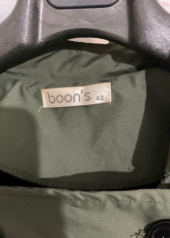 Kadın Uzun Yeşil Trençkot - Görsel 3