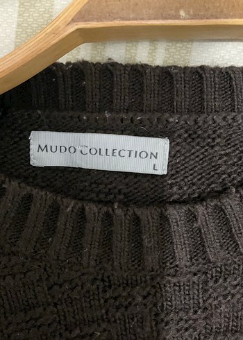 Kahverengi Kadın Örgü Kazak - Görsel 5